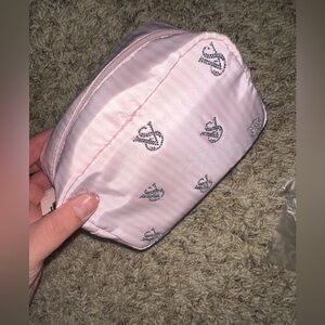 Oink by VS Diamond 💎 studded Light Pink Logo Pouch